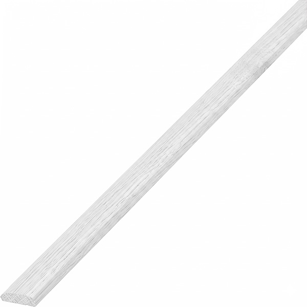 Pircher Cornice Liscia Legno Massello Lucidato Bianco - PIRCHER OBERLAND